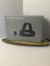 GoPro Camera Head Strap + Quick Clip Adjustable-Helmet Hat GoPro