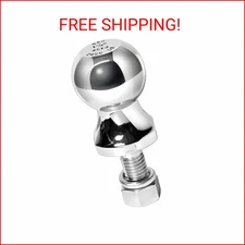 Reese Towpower 7036800 1-7/8" Chrome Hitch Ball for ATV/Lawn Tractor, Gray