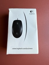 Logitech M-U0026 Wired Optical Standard Mouse Black 3-Button Scroll Wheel