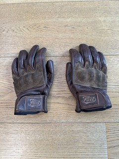 FUEL RODEO MOTORCYCLE GLOVES BROWN