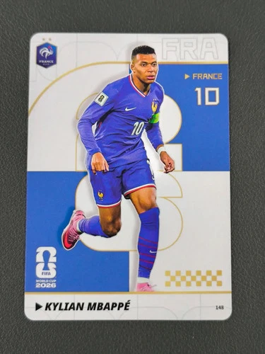 Kylian Mbapp 2026 Panini Kylian Mbapp #148