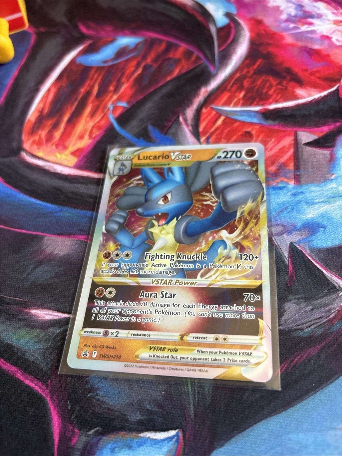 Lucario VSTAR SWSH214 SWSH: Sword & Shield Promo Cards Holo