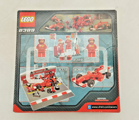 LEGO 8389 M. Schumacher & R. Barrichello New Sealed MISB Ferrari Racers Formula 1