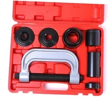 Ball Joint Removal Tool Kit,10PC Ball Joint Press Kit for Most 2WD 4WD Cars red