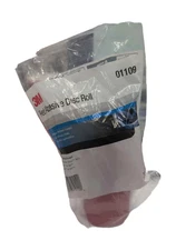 3M 01109 Red Abrasive Stikit Disc Roll 6" P320 Grit 100 Sandpaper