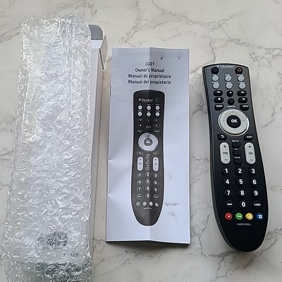 AmerTac LG TV Microban Commercial Hospitality Remote Control LG01 HOSPSTRC01 NEW