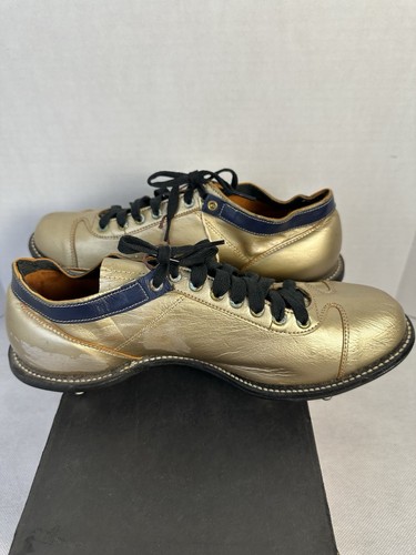 Vintage Saucony GOLD Kangaroo Football Model 42797 Cleats Mens Sz 8 New Box USA - Picture 3 of 17