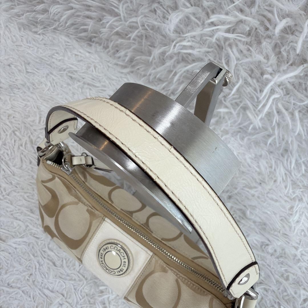 COACH Signature Soho One Shoulder Bag FROM JAPAN - Gem