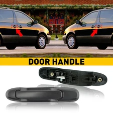 2X Exterior Handle Door Rear Right Left For 98-03 Toyota Sienna With Key Hole