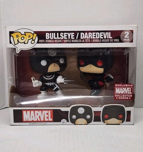 Funko Pop! Marvel Bullseye/Daredevil Exclusive Marvel Collector Corps NEW IN BOX