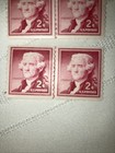 Thomas Jefferson 3 Cent Stamp Red United States Postage US Scott Unhinged Gum — photo 4