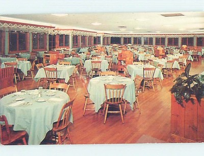 Pre-1980 RESTAURANT SCENE Sebasco Estates - Phippsburg Maine ME m/09 AE0012