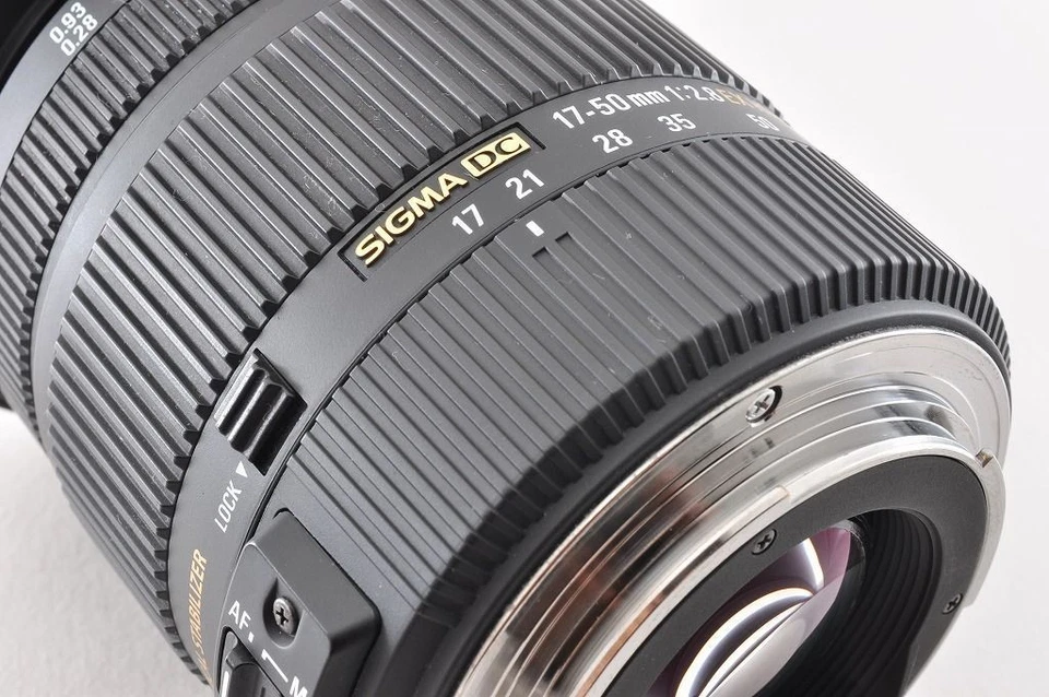 Sigma 17 50mm f2 8 EX DC OS HSM Canon EF Standard Zoom Lens DSLR APS Japan - Image 3 of 4