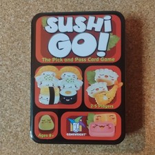 Sushi Go! - The Pick and Pass Card Game in Metal Tin - Complete in The Box