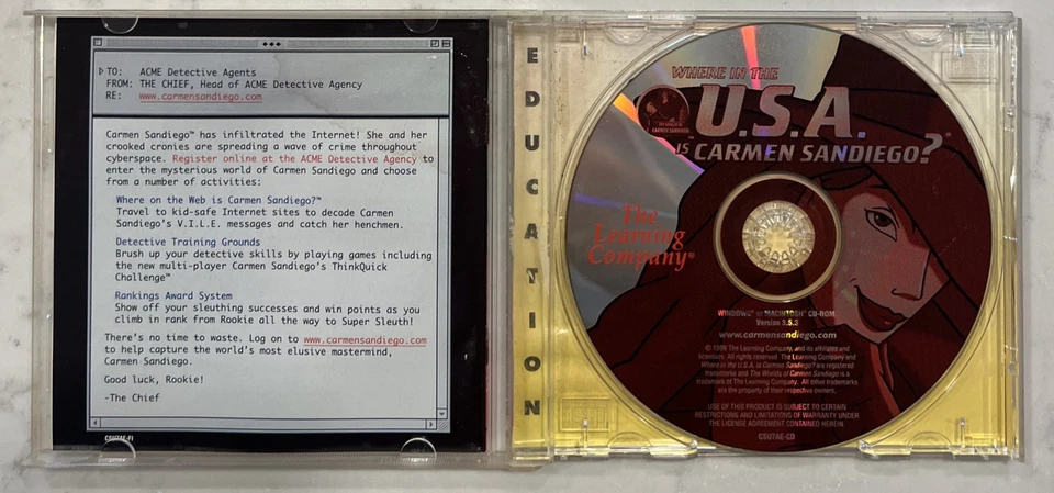 Where In the USA Is Carmen Sandiego? PC Cd-ROM 1999 - Image 2 of 4