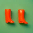 Vintage Barbie Francie Jamie Doll Furry Friends Orange Go Go Boots Japan 1584