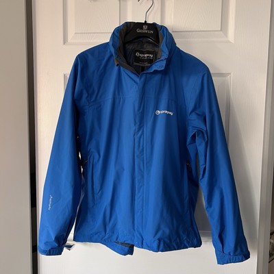 Sprayway Hydro Dry Rain Jacket Women s Small Blue Coat Waterproof Windbreaker