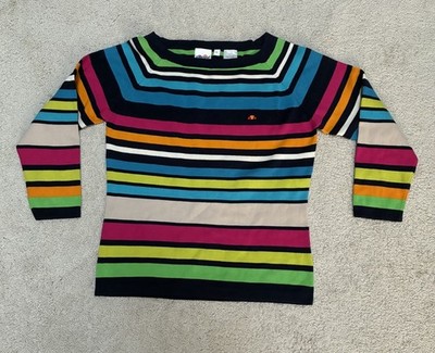 Ellesse Crewneck Sweatshirt Stripped L Pls Read