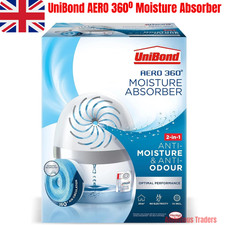 UniBond AERO 360 Moisture Absorber Device + 1x450g-Refill Dehumidifier Original