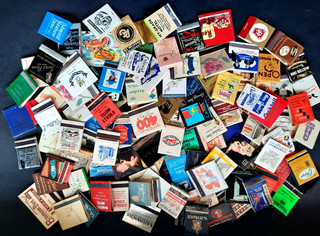 115 VINTAGE MATCHBOOK and MATCHBOOOK COVER LOT A