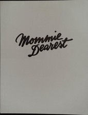 Mommie Dearest Screening Program 1981 Faye Dunaway, Diana Scarwid!