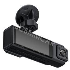 3.16in Dash Cam Car Three Lens WiFi DVR Camcorder Night Vision Loop Recording