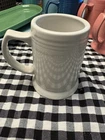 Fiesta Ware White 20oz. Pint Handled Mug (Retired)