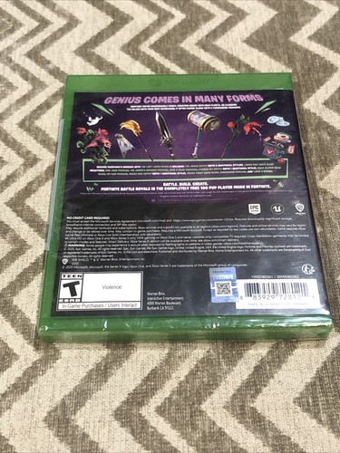 PACCHETTO XBOX FORTNITE THE LAST LAUGH SIGILLATO IN FABBRICA NUOVO VALUTATO T per TEEN - Foto 3 di 3