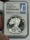 2018-W NGC PF70 ‘First Day Of Issue’ American Silver Eagle Dollar ASE $1 .999