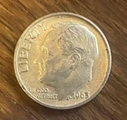 1963 Roosevelt Dime – Philadelphia – Cold War Era 90% Constitutional Silver Coin