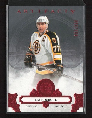 2017-18 Upper Deck Artifacts #160 Ray Bourque Ruby #/299