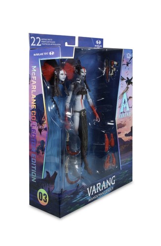 🔥NEUF🔥 Figurine 7 pouces Avatar : Feu et Cendres Varang Mangkwan Leader McFarlane - Photo 7/9