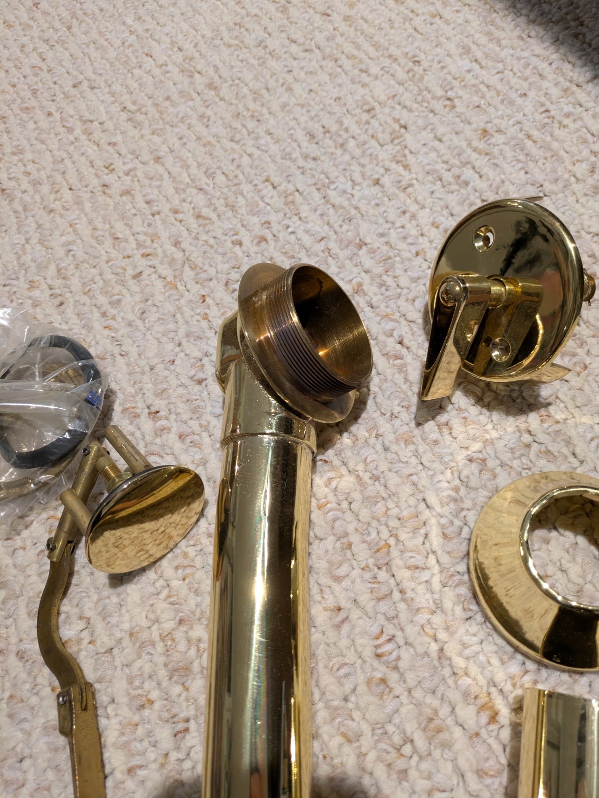 Kohler Vintage Bath Drain Kit - Polished Brass - 7178 - Restorations ...