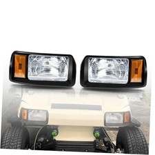 Halogen Headlights for 1993 Up Club Car Ds Passenger and Driver Side Factory