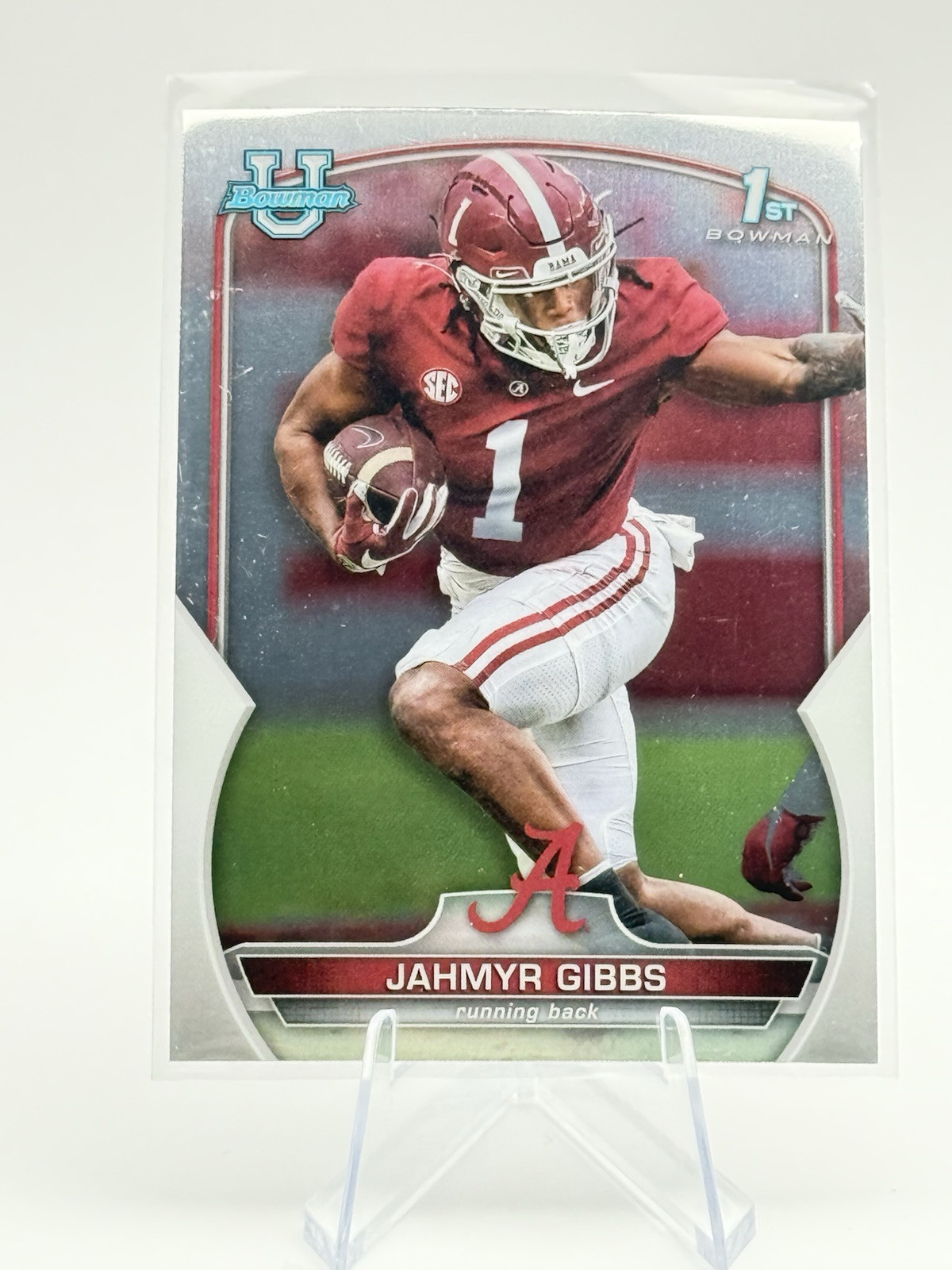 2022 Bowman University Chrome - #82 Jahmyr Gibbs (RC)