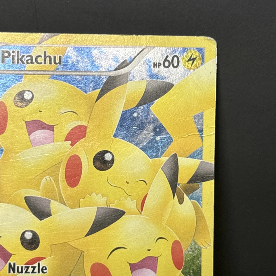 Pikachu Full Art Generations: Radiant Collection RC29/RC32 Pokemon TCG Damaged - Image 3 of 4