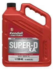 Kendall Super-D XA CK-4 15W40 Diesel Engine Oil in Gallons (pack of 3)