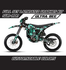 Sur Ron Ultra Bee Electric Black Stickerbomb Decals Stickers Wrap Graphics Kit Sur Ron Ultra Bee Electric Black Stickerbomb Decals Stickers Wrap Graphics Kit