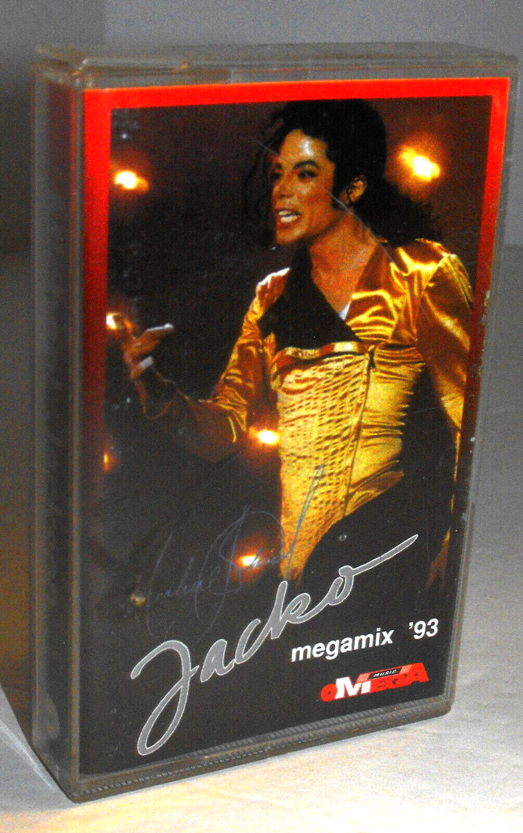 Michael Jackson JACKO MegaMix '93 cassette POLAND RARE!! Omega Ent