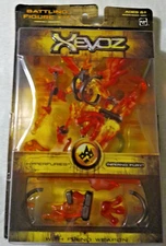 XEVOZ Battling Figure Hyperfuries Inferno Fury (Hasbro Stikfas 2003) NEW SEALED