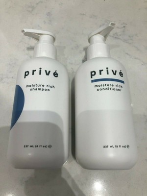Prive Moisture Rich Shampoo Conditioner 8oz Duo Set 698409500117
