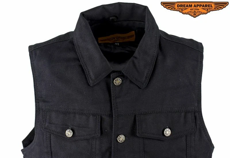 Dream apparel denim vest sale