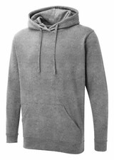 Uneek UX Hoodie Plain Casual Work Wear Hooded Sweatshirt 280gsm Pullover Jumper
