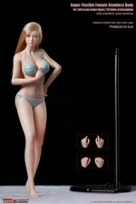 TBLeague Phicen S34 Female Seamless MID Bust Pale Body with Head 1/6 Figure