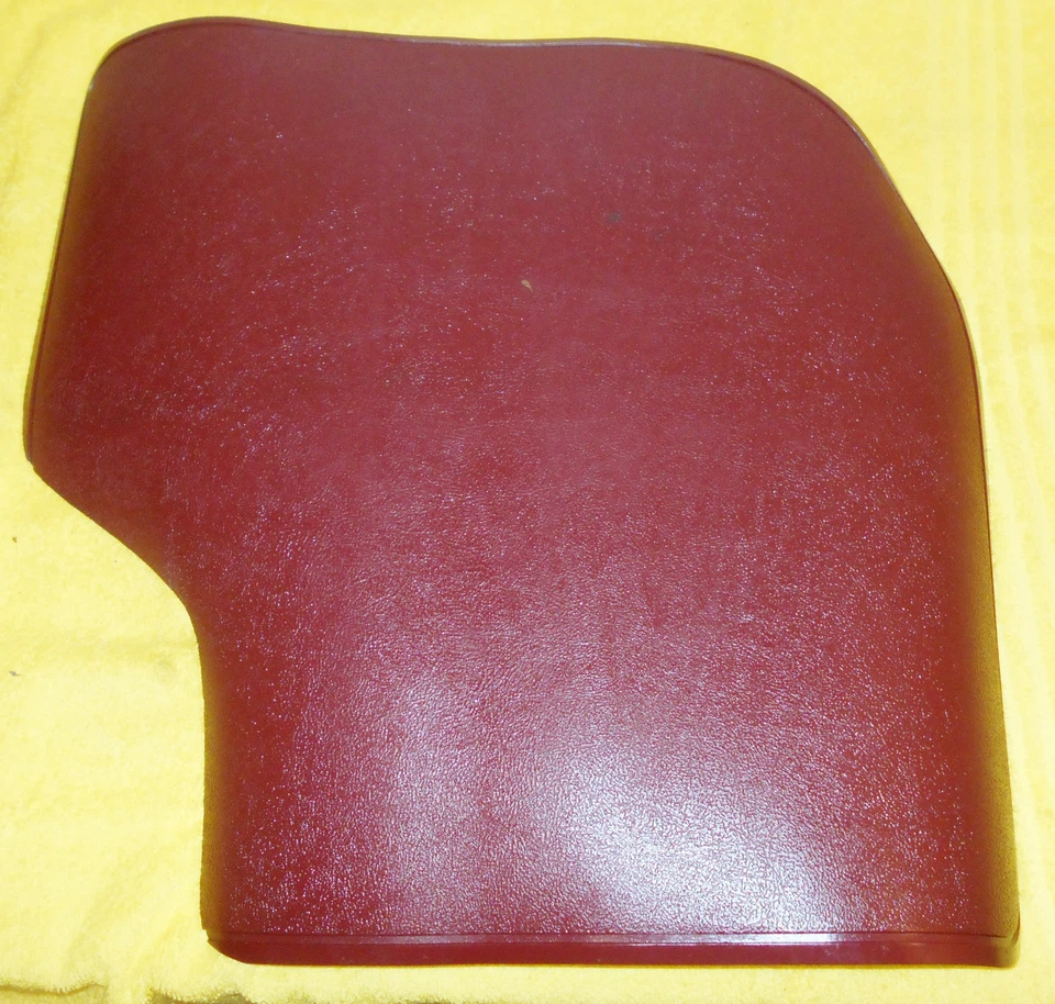 1965 1966 67 Ford Galaxie Fairlane Falcon NOS ACESSÓRIO VERMELHO TAPETES TRASEIROS DUPLOS - Imagem 2 de 4