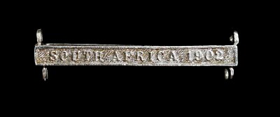 Königin Südafrika Südafrika 1902 Verschluss Silber