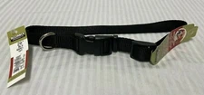 Black Dog Collar Adjustable 14" - 20"
