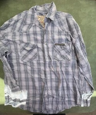 Vintage Jesse James Work Wear West Coast Choppers Long Sleeve