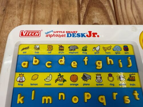 Vintage VTech Talking Little Smart Alphabet Desk JR Electronic Learning Toy Two - Picture 6 of 10