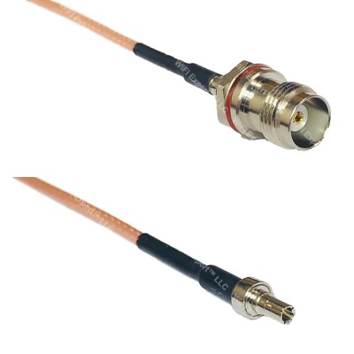 RG316 TNC Female Small Bulk to CRC9 Male RF Cable Rapid-SHIP LOT